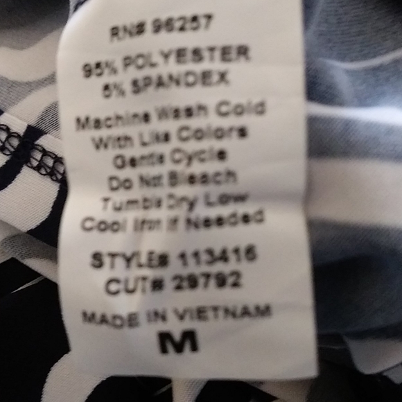 SALE 4 FOR $20 NWOT Per Seption Concept faux wrap TOP - Picture 4 of 4